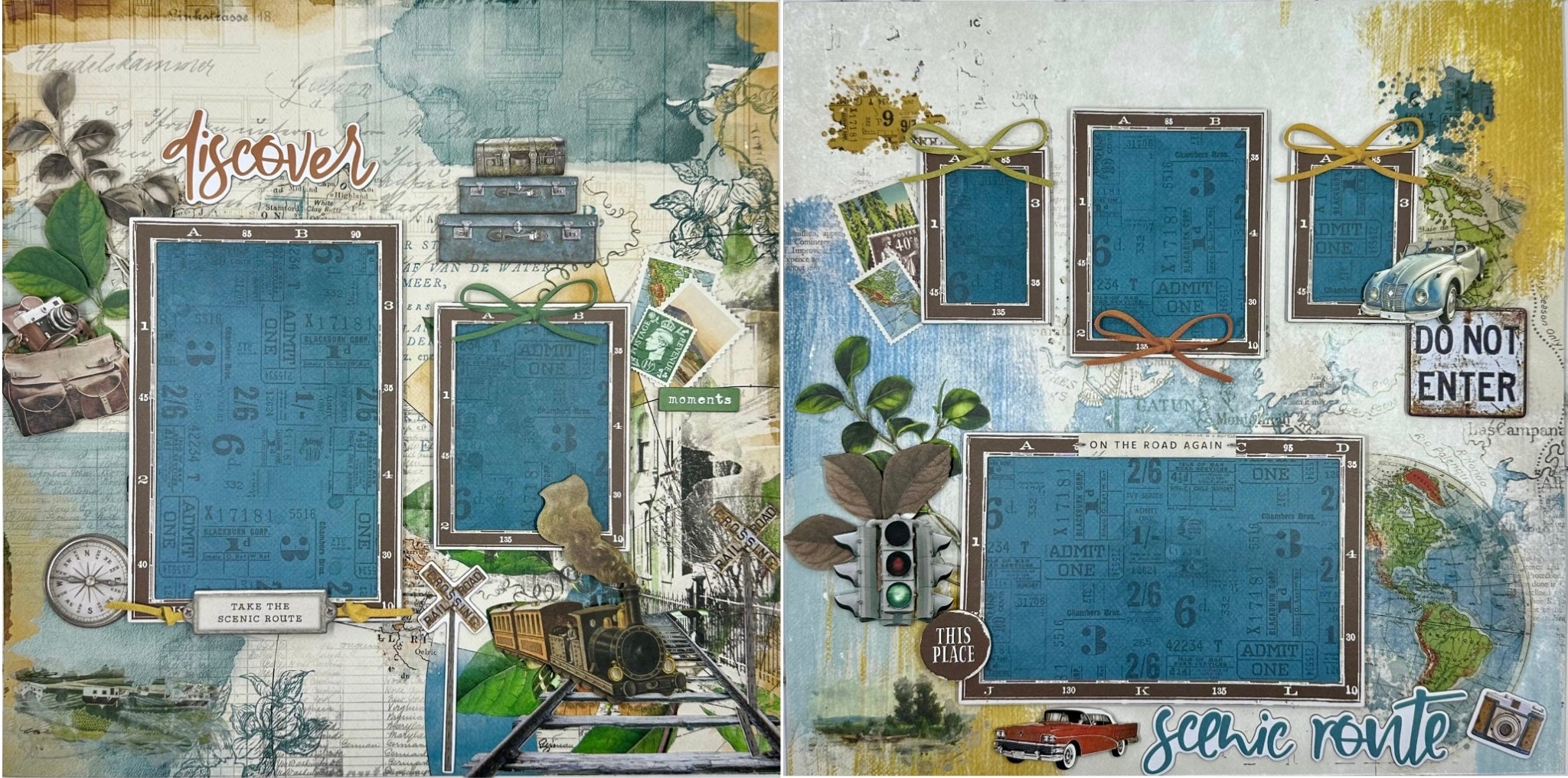 Scenic Route 2-Page Layout (Virtual Class 83)